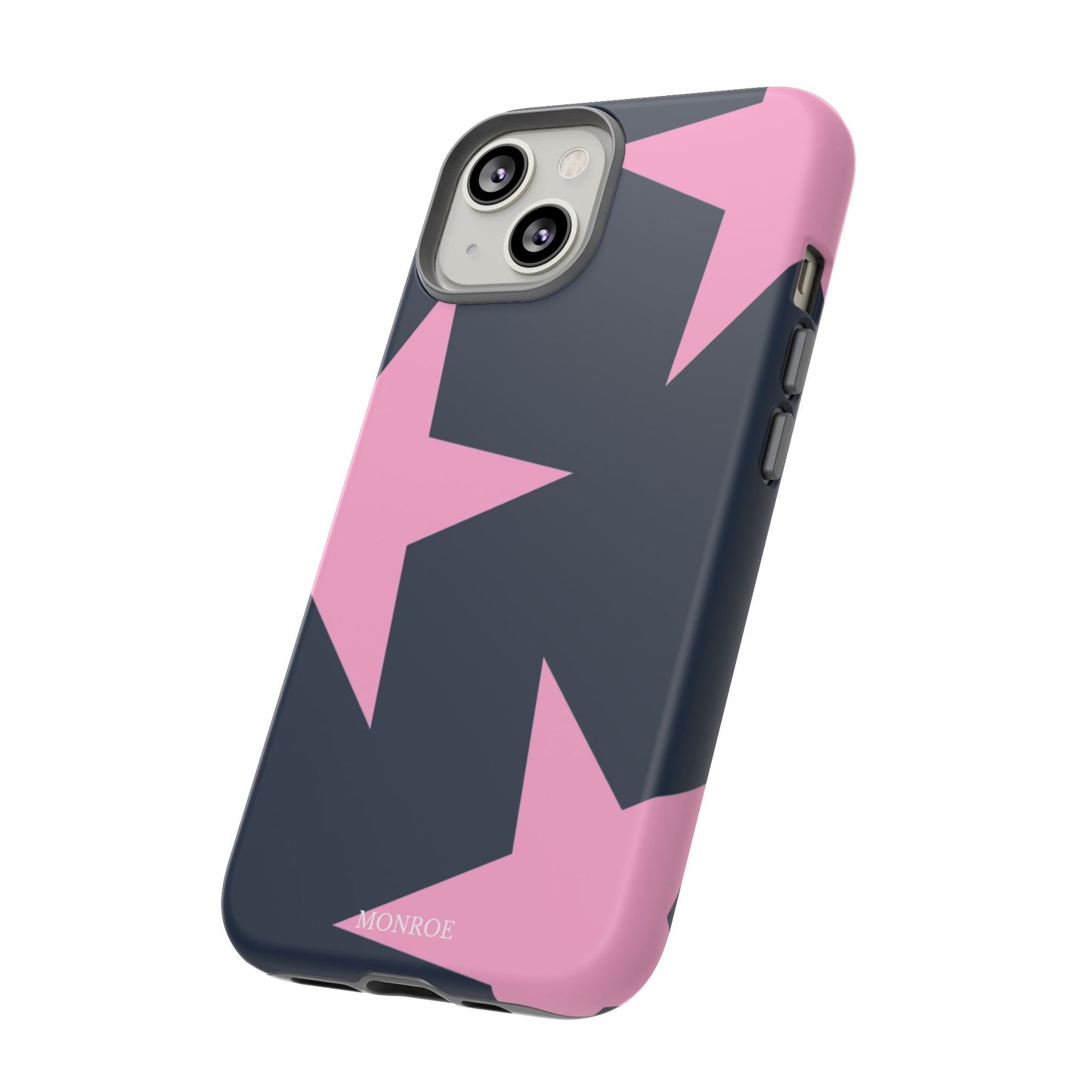 Navy & Pink Star Tough Cover