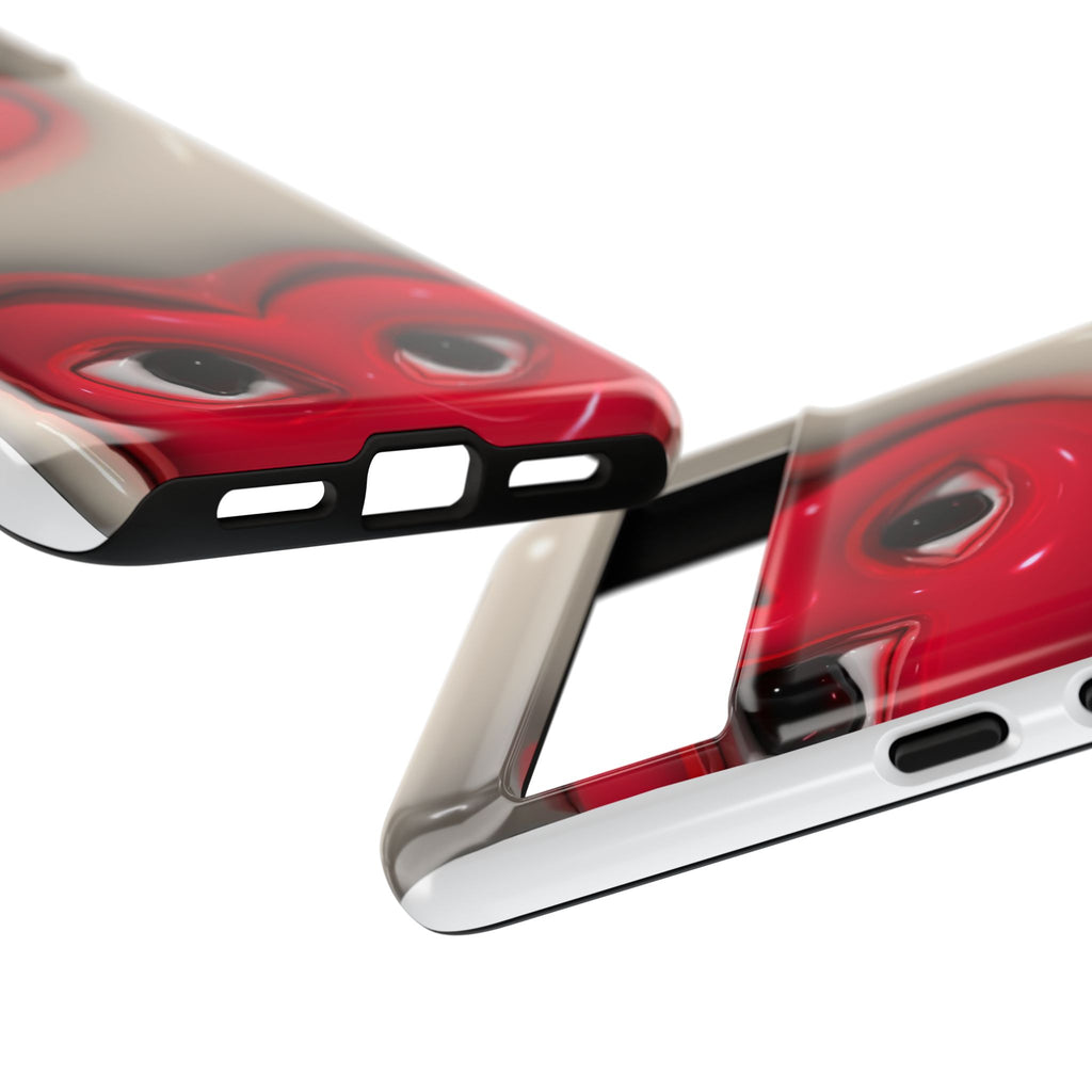 3D Hearts Phone Case