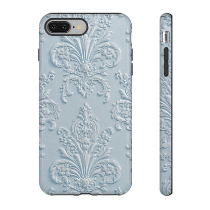 Blue Vintage Pattern Tough Case