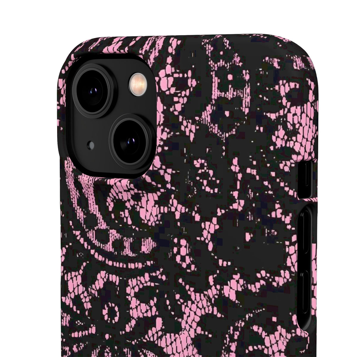Pink Lace Pattern Case