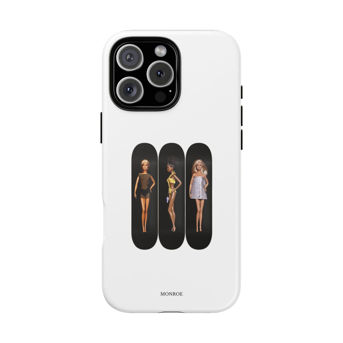 Retro Doll Skateboard Tough Case