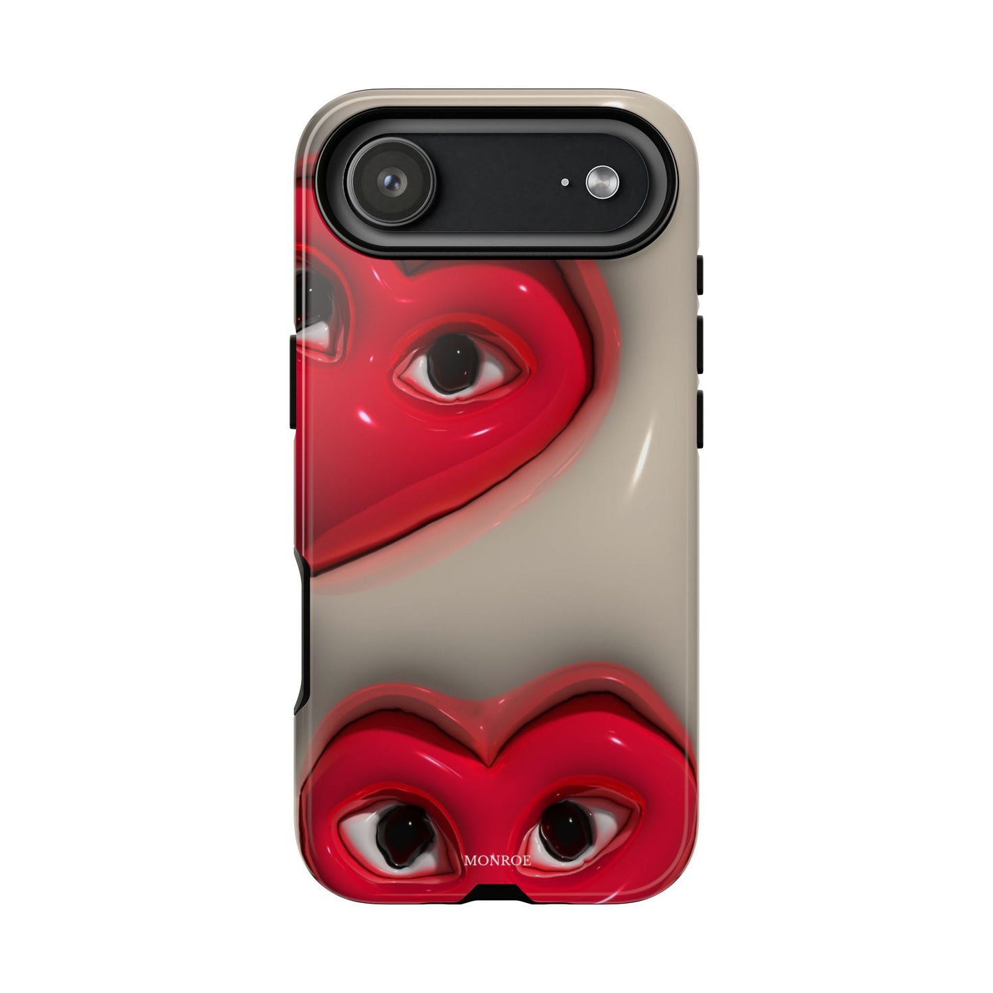 Red Heart Eyes Tough Case