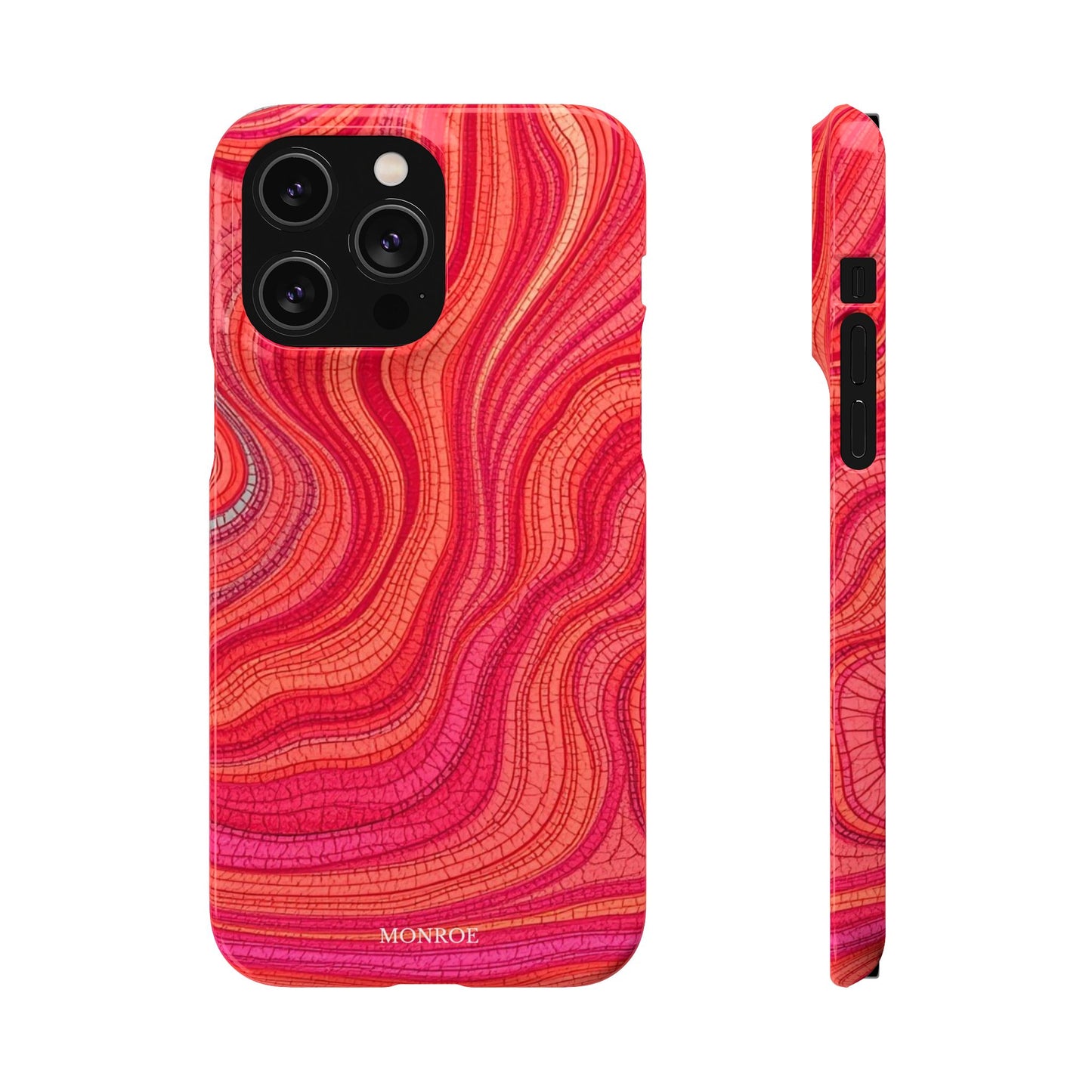 Retro Wavy Red Case