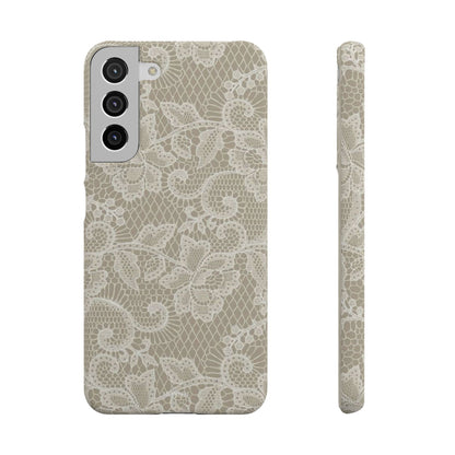 Vintage Beige Lace Case