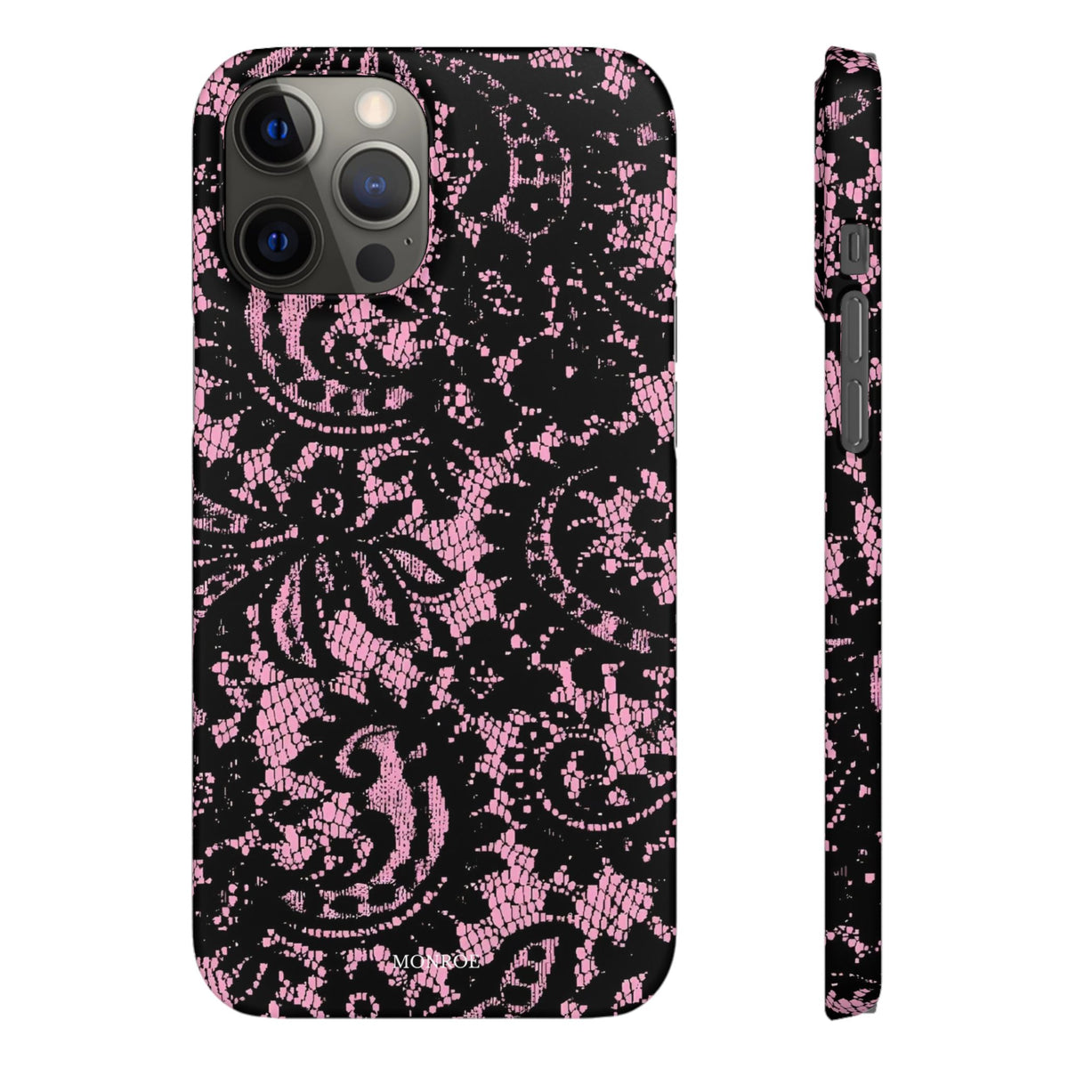 Pink Lace Pattern Case