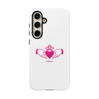 Pink Irish Claddagh Symbol Tough Phone Case