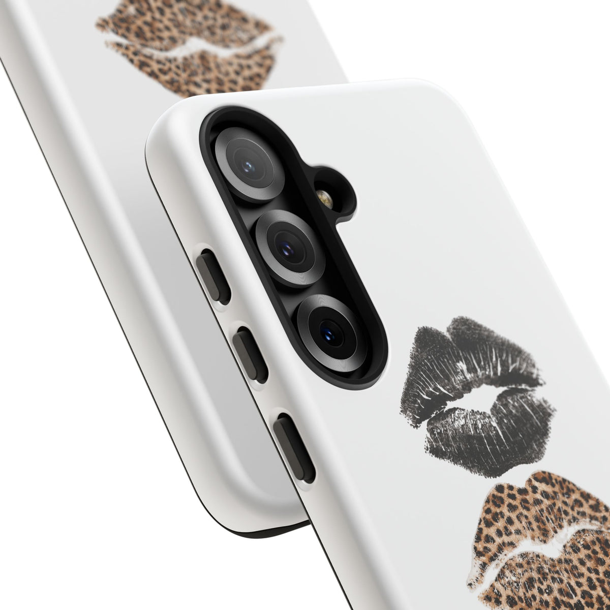 Leopard Glam Lip Tough Case