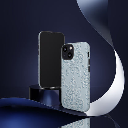 Blue Vintage Pattern Tough Case