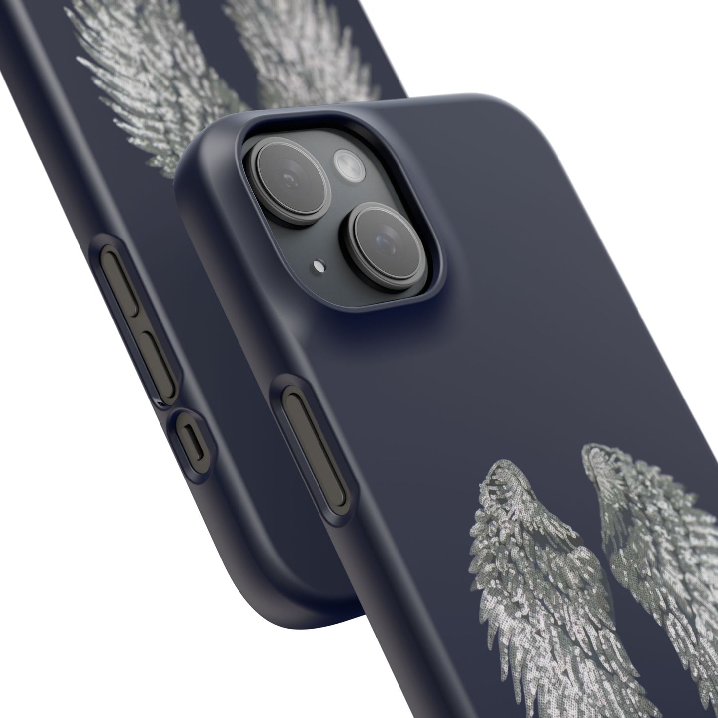 Navy Angel Wings Case