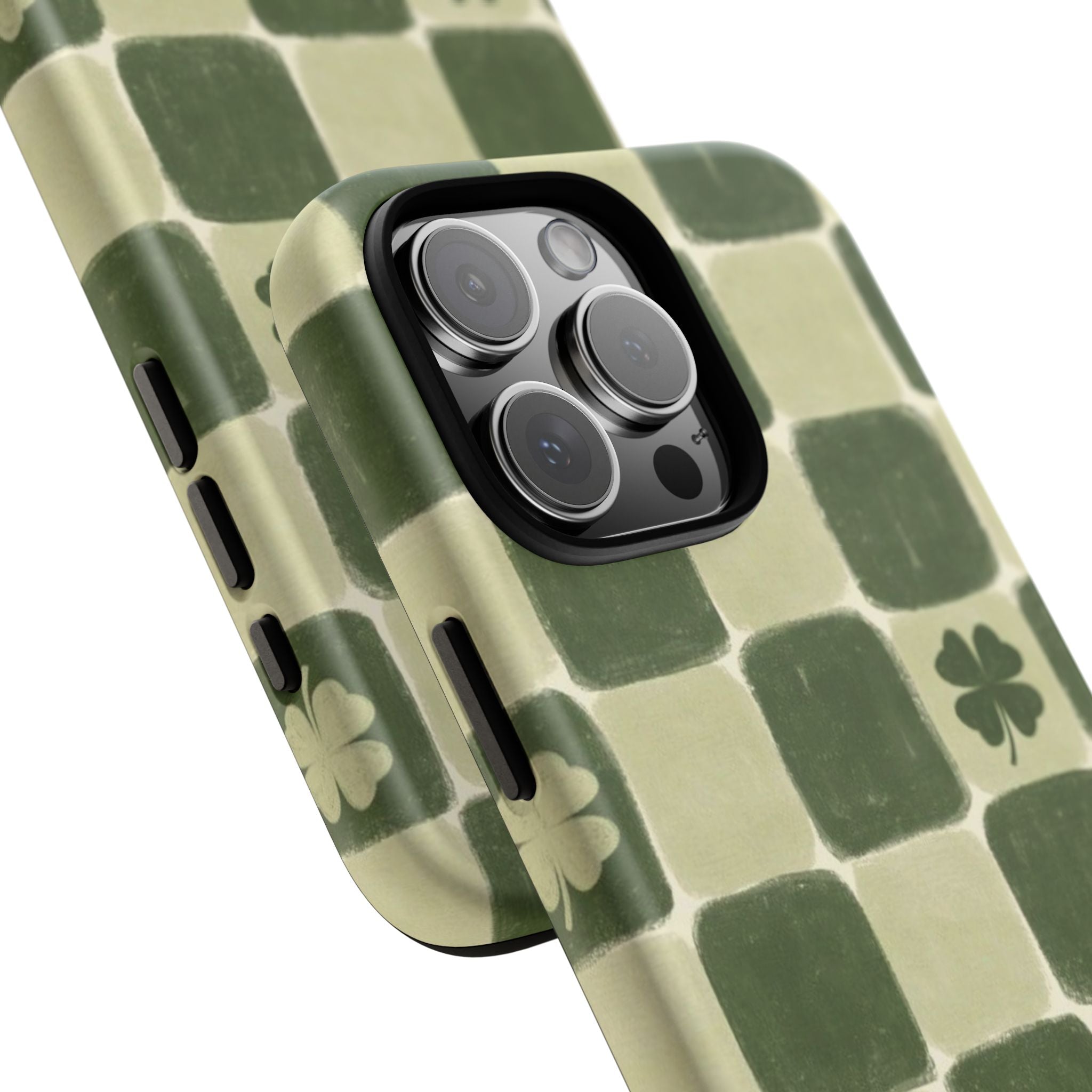 Clover Checker Tough Phone Case