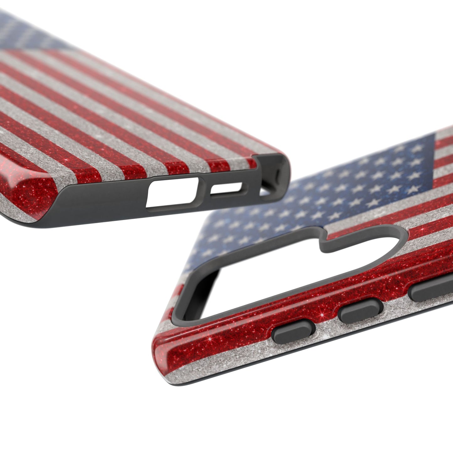 America Glitter Tough Case