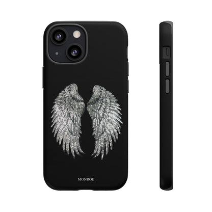 Silver Wings Black Tough Case