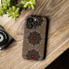 Brown Mandala Tough Protective Case