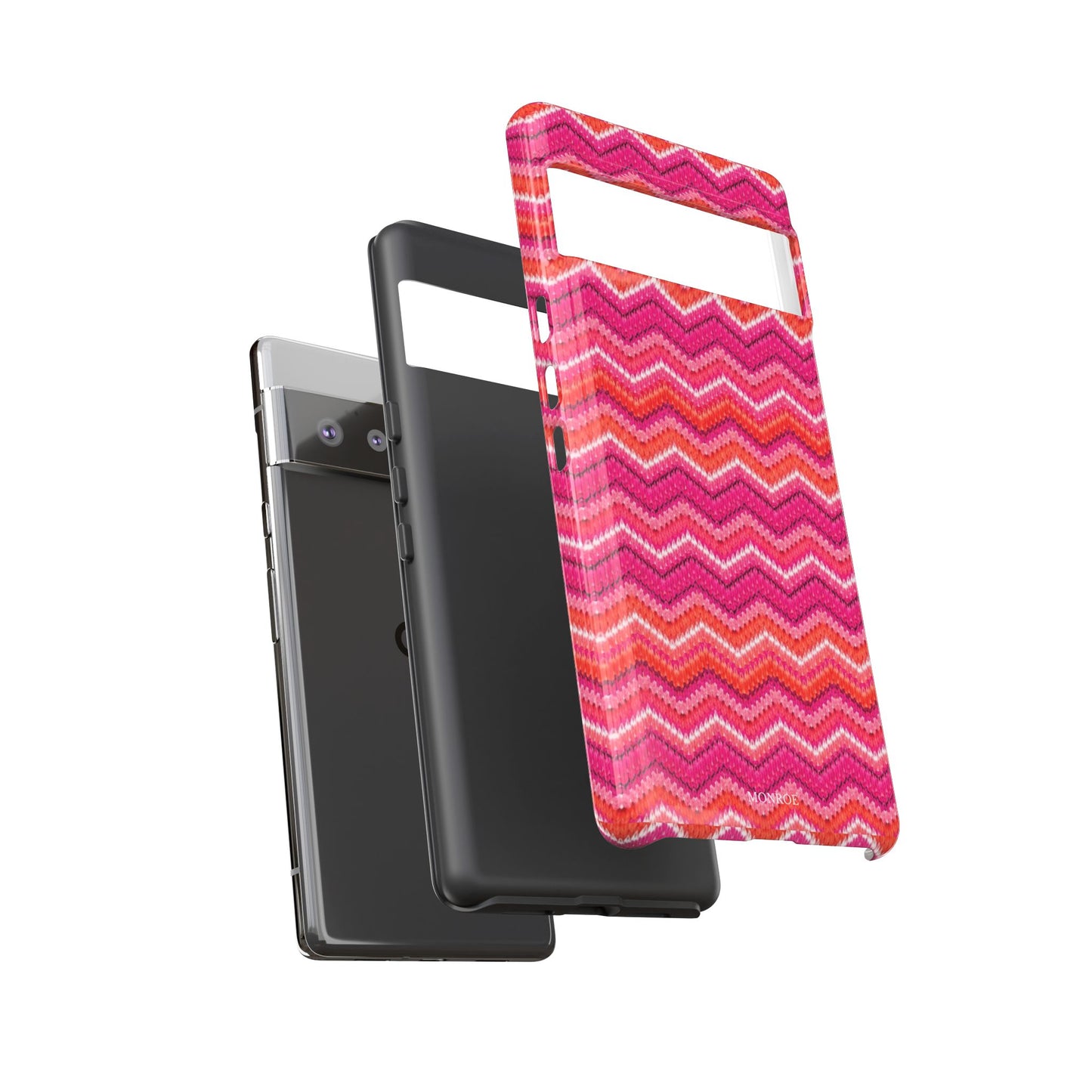 Pink Zigzag Tough Case