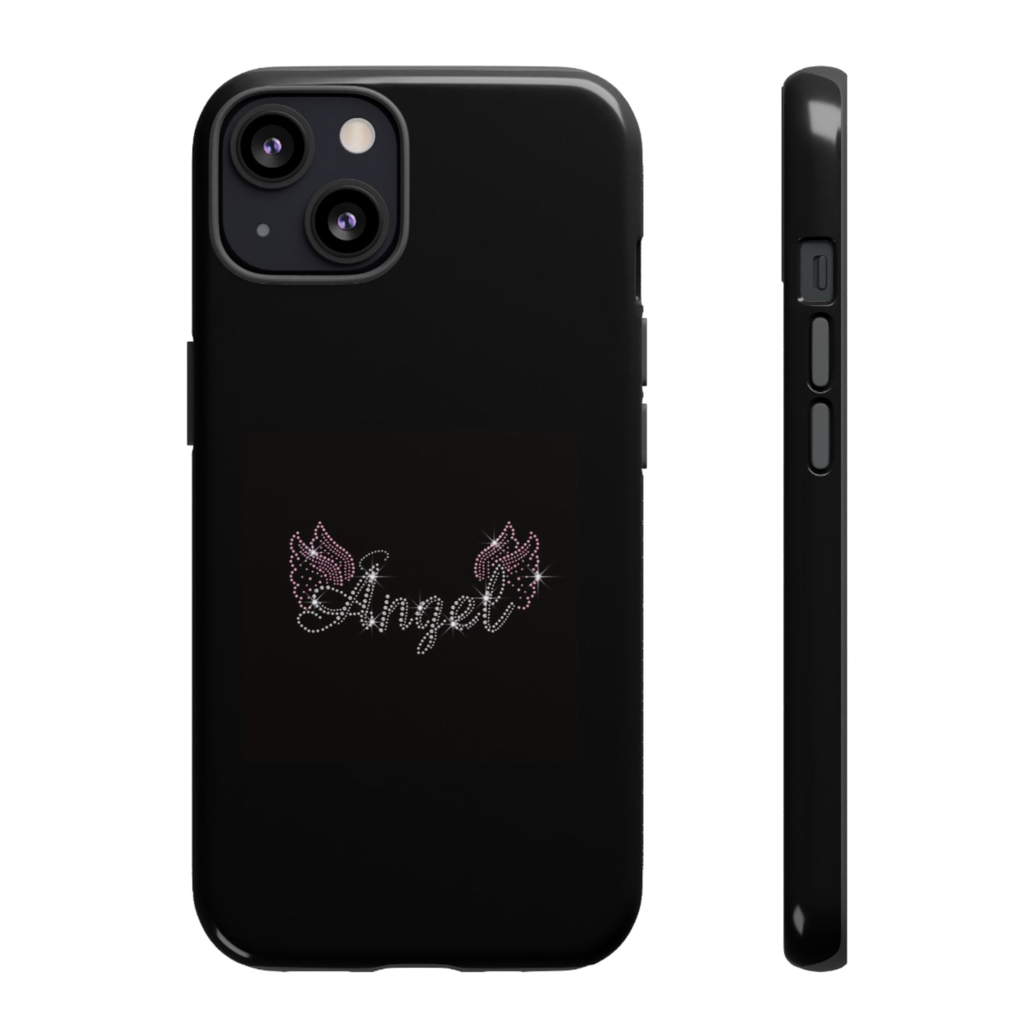 Glitter Angel Phone Case
