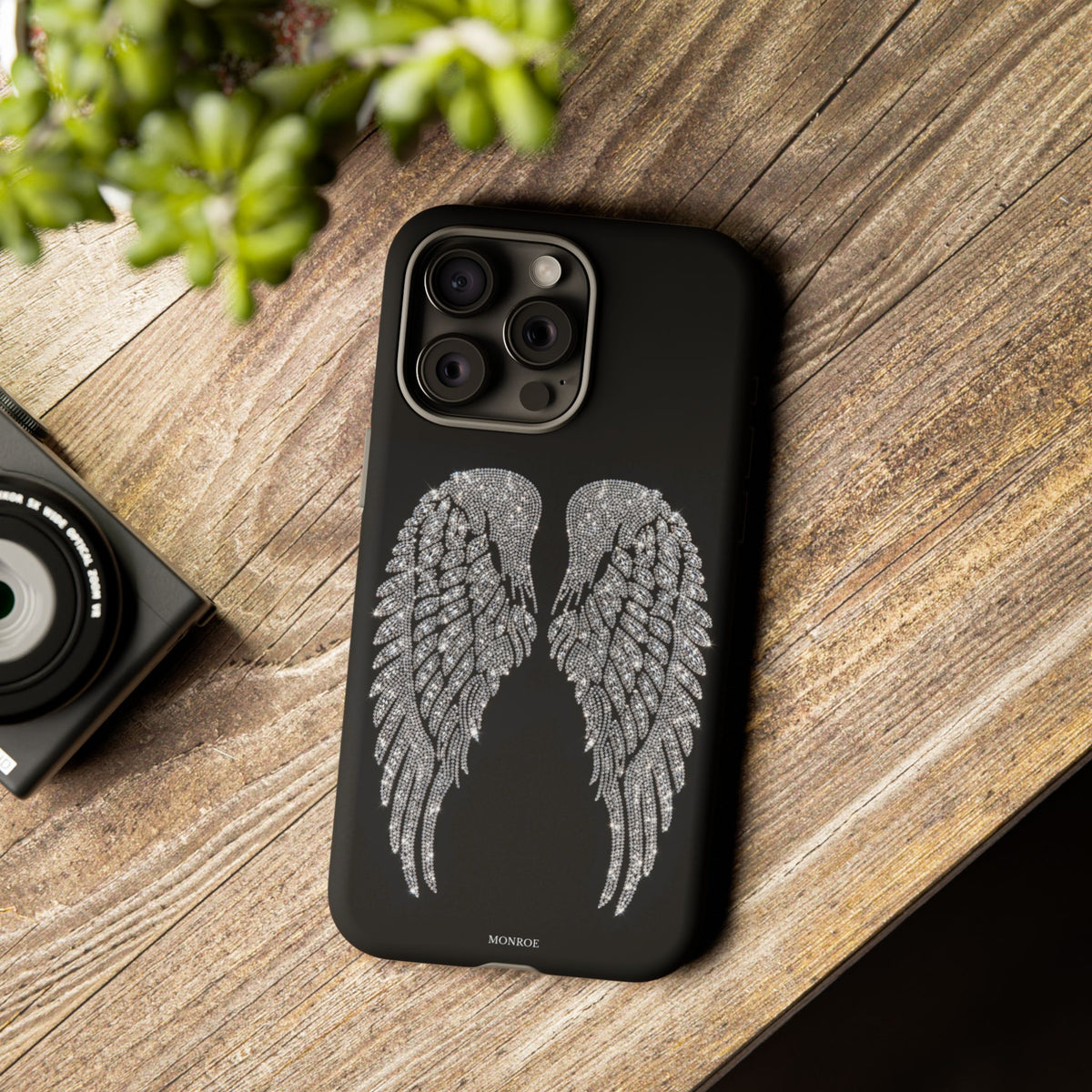 Silver Angel Wings Tough Case