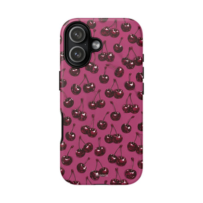 Burgundy Cherries Tough Case