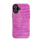 Purple Croc Phone Case
