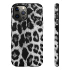 B&W Leopard Phone Case
