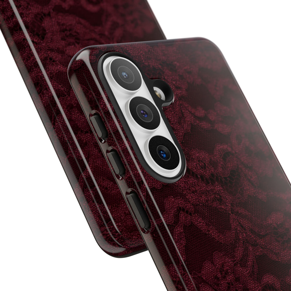 Burgundy Lace Tough Case