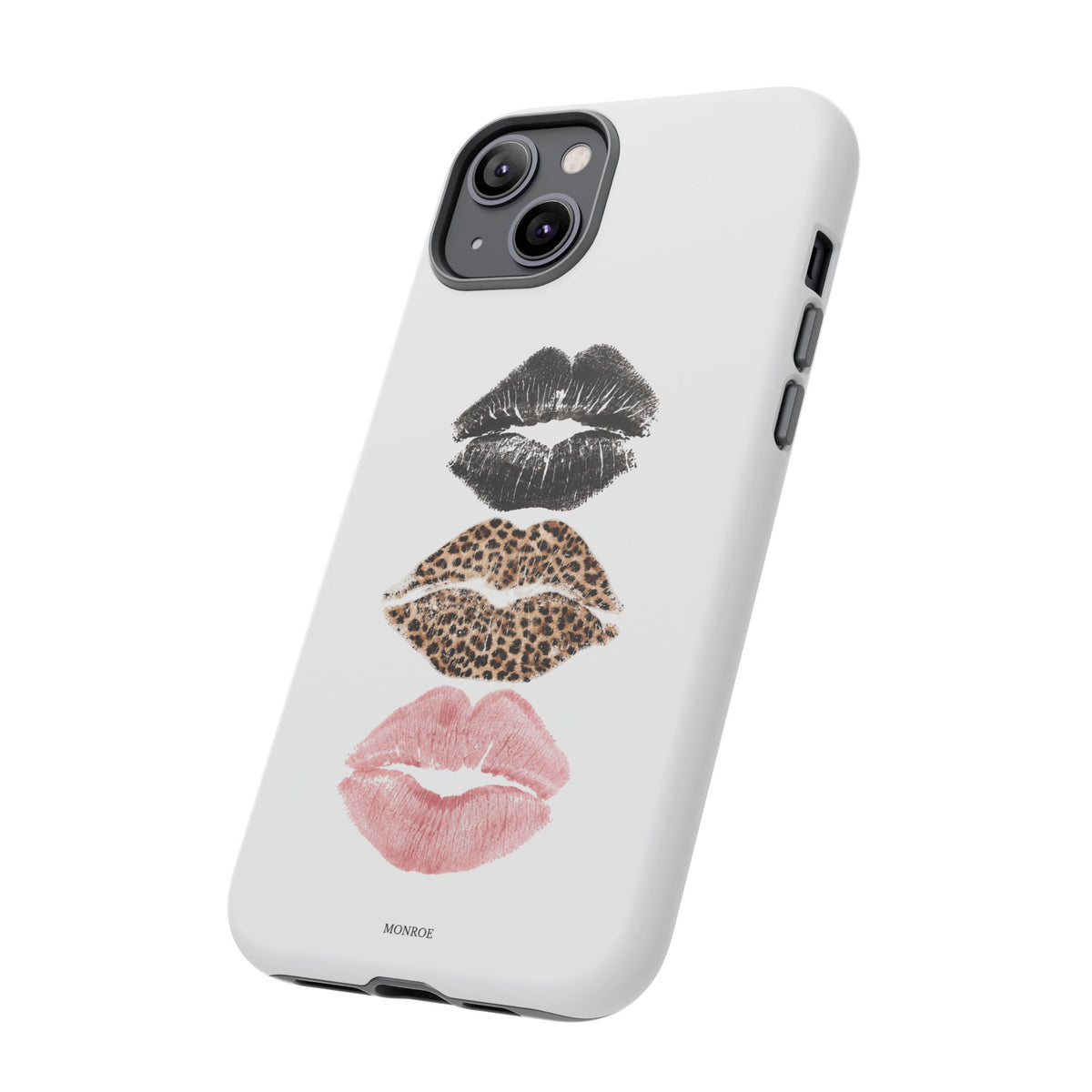 Leopard Glam Lip Tough Case