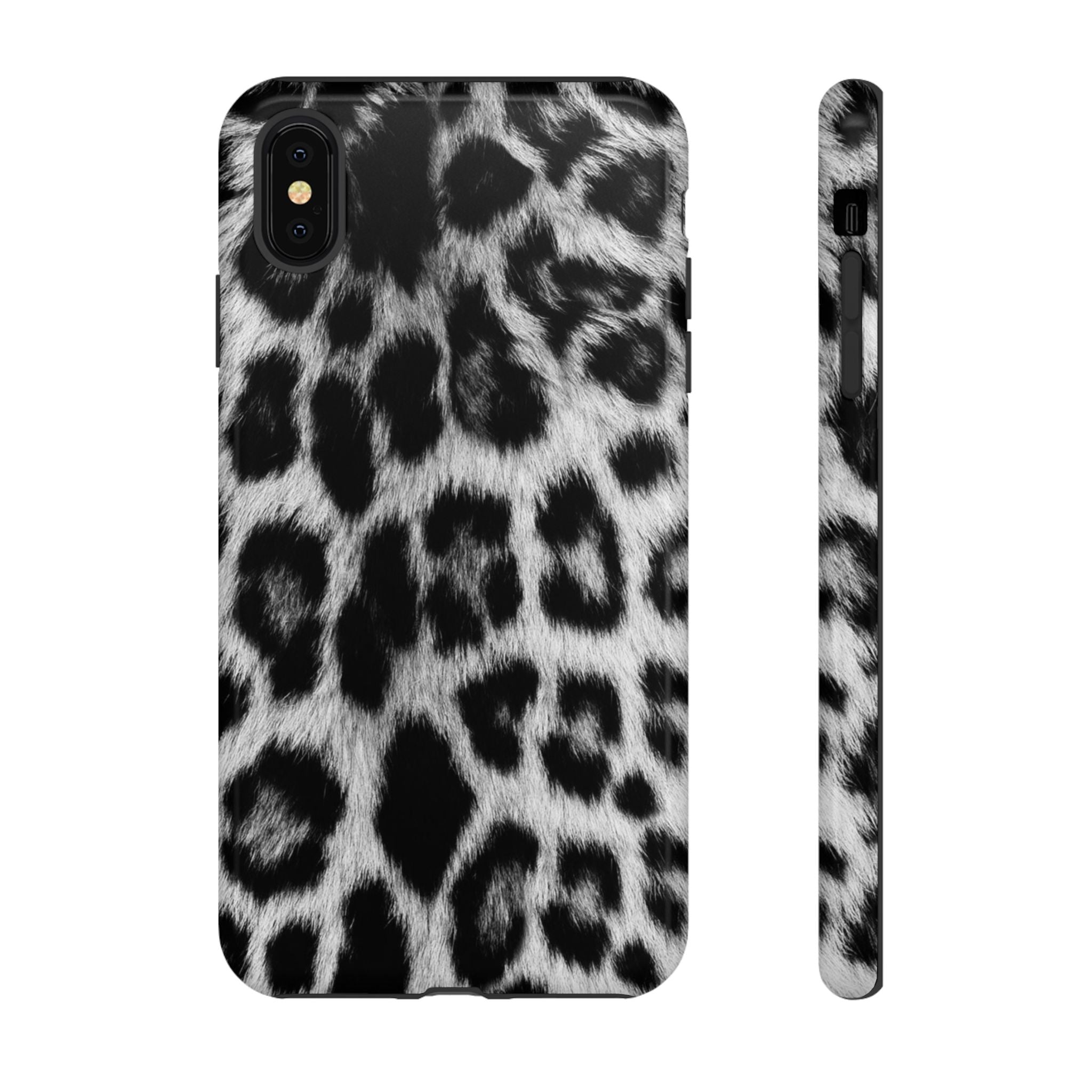 B&W Leopard Phone Case