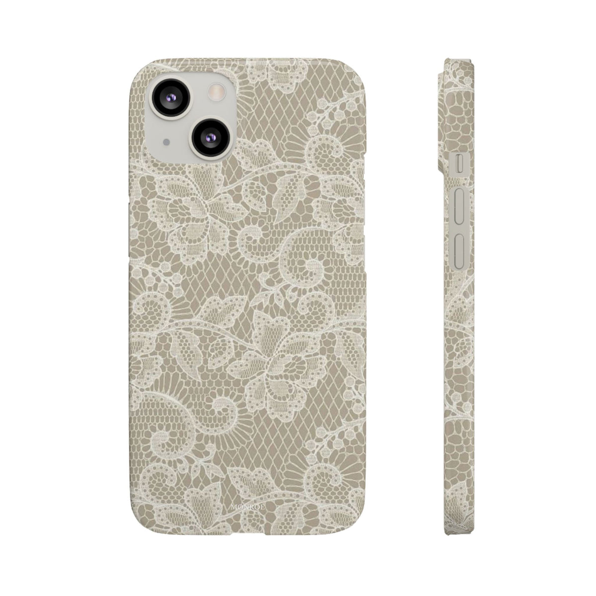 Vintage Beige Lace Case