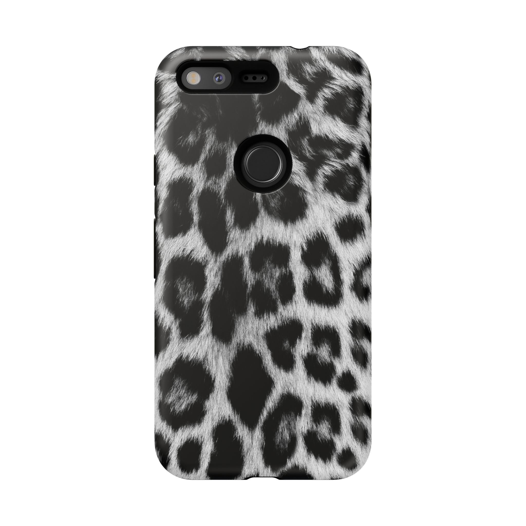 B&W Leopard Phone Case