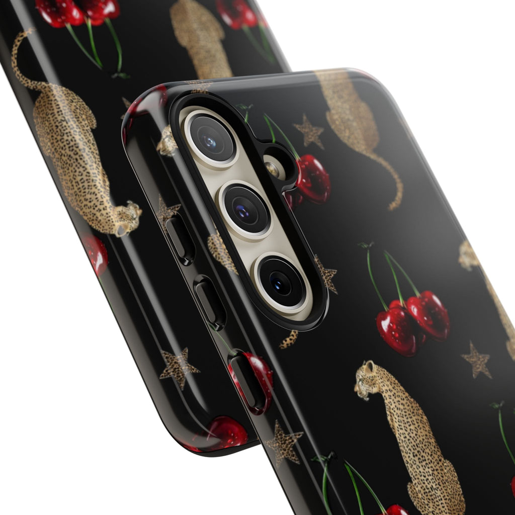 Leopards & Cherries Phone Case