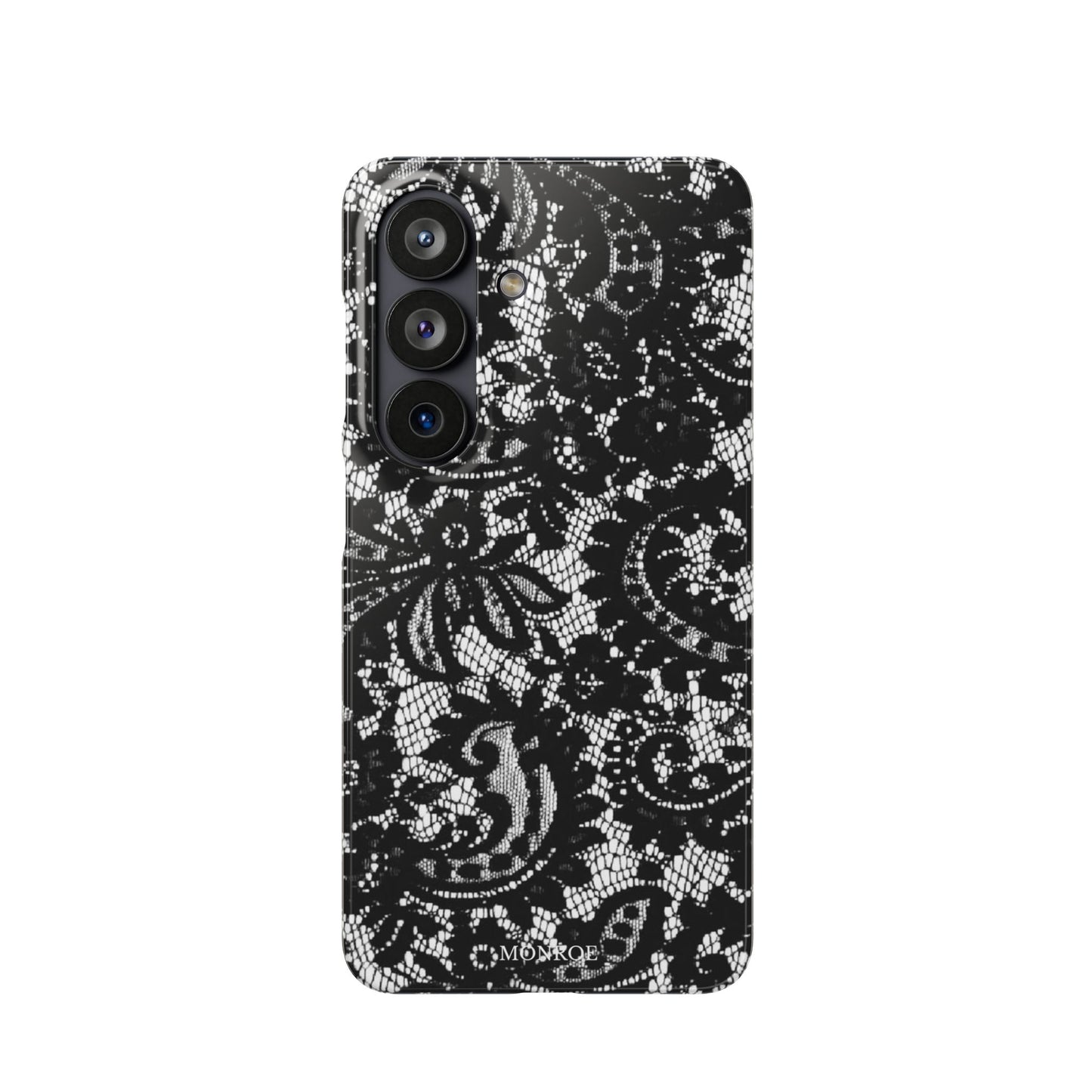 Black Lace Elegant Pattern Case