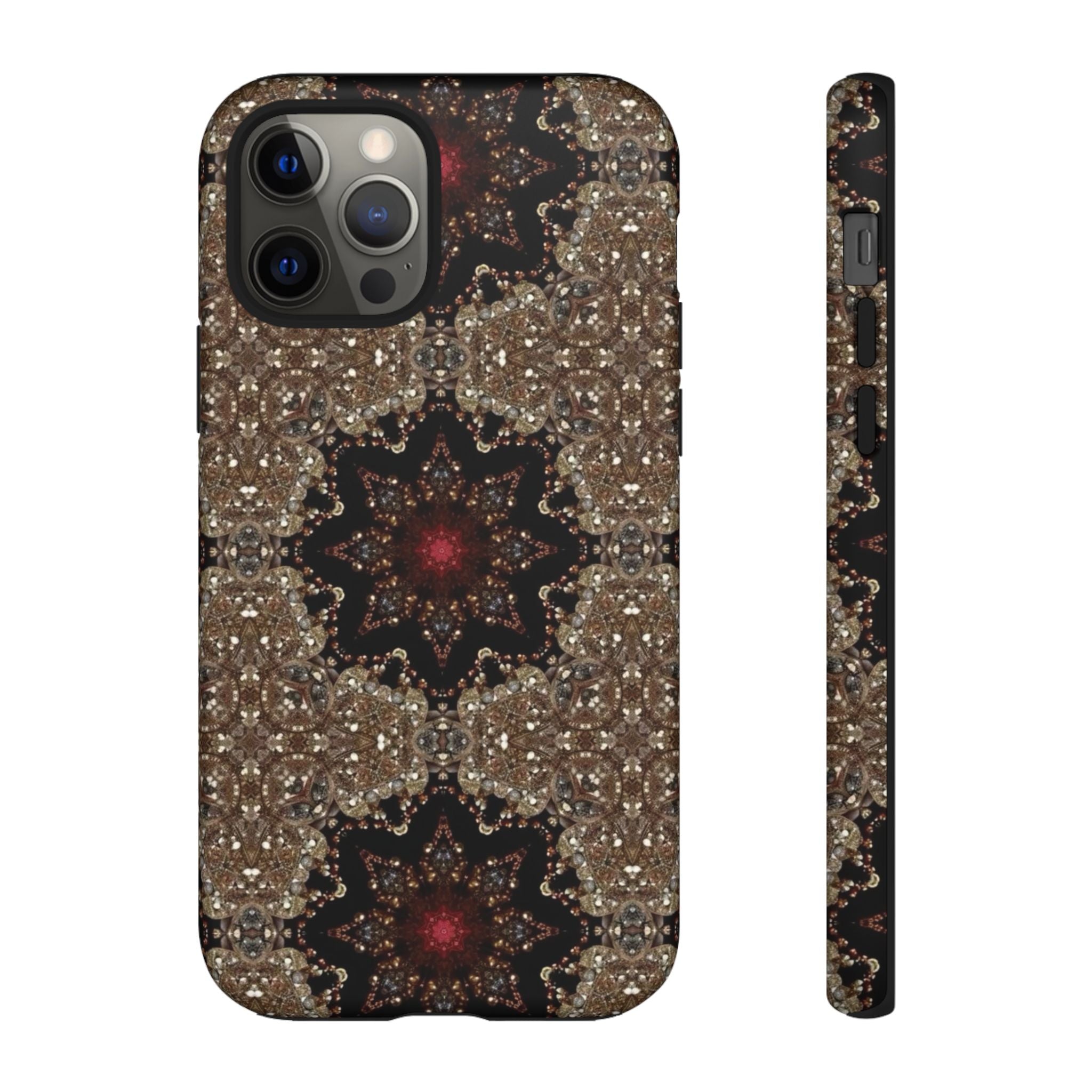 Brown Mandala Tough Protective Case