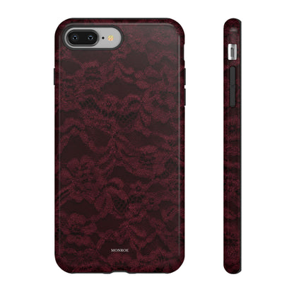 Burgundy Lace Tough Case