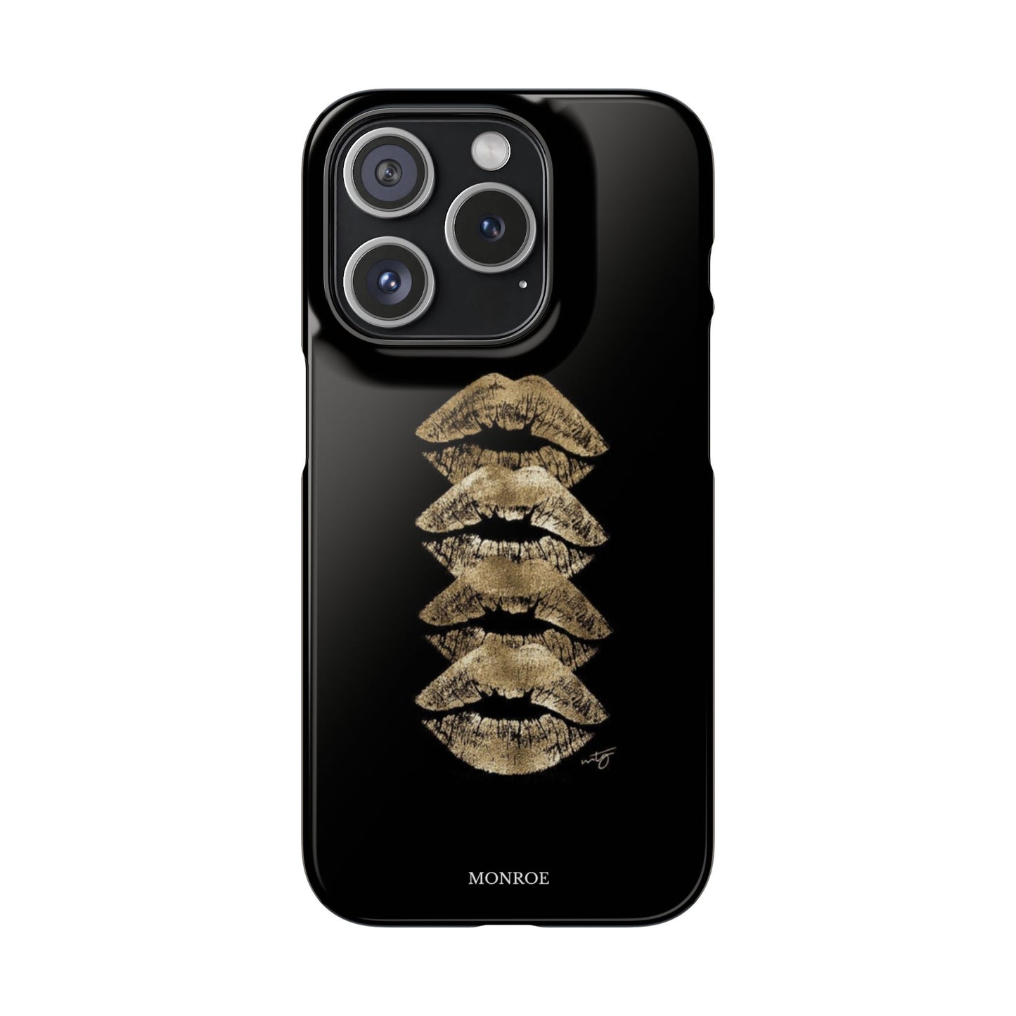 Gold Kiss Stack Case