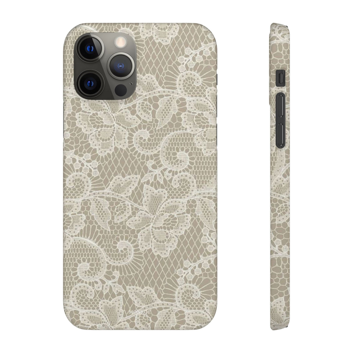 Vintage Beige Lace Case