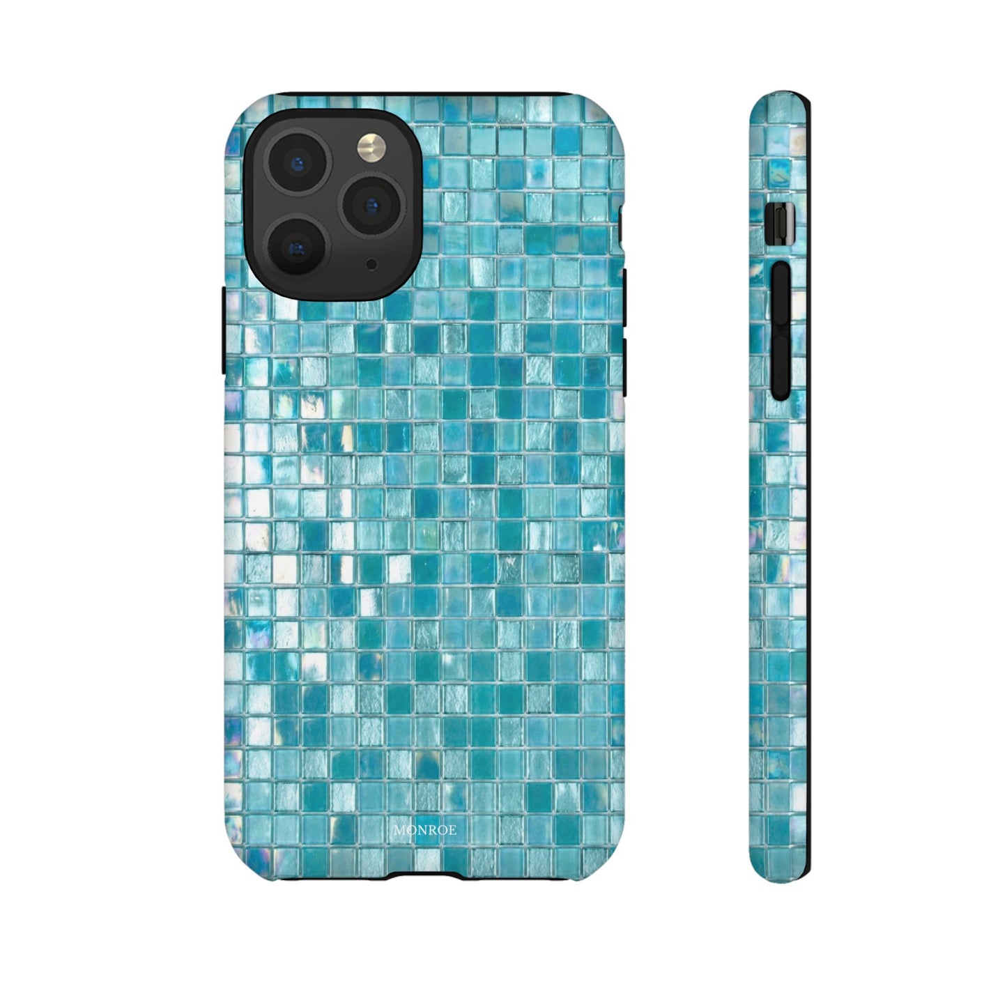 Hot Blue Mosaic Tile Tough Case