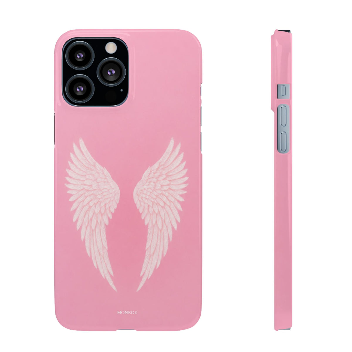 Pink Angel Wings Case