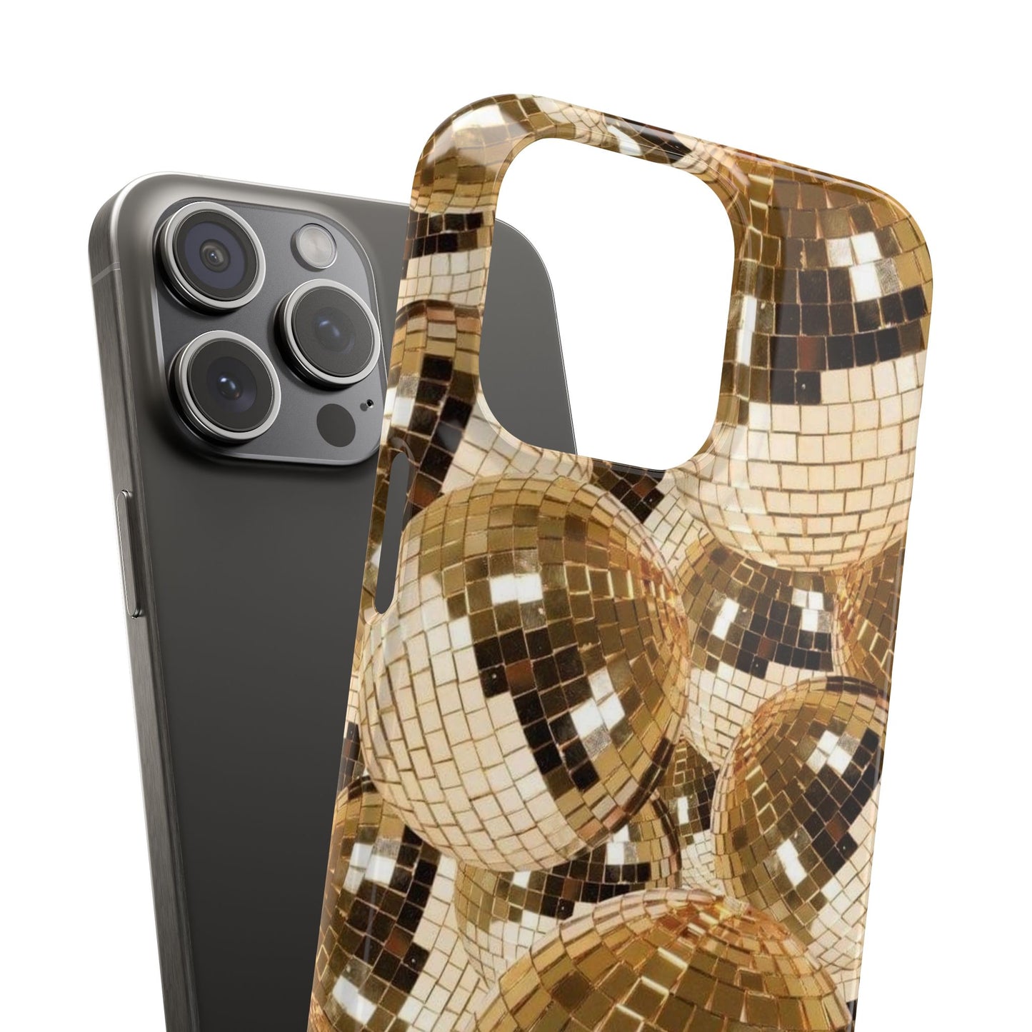 Gold Disco Ball Case
