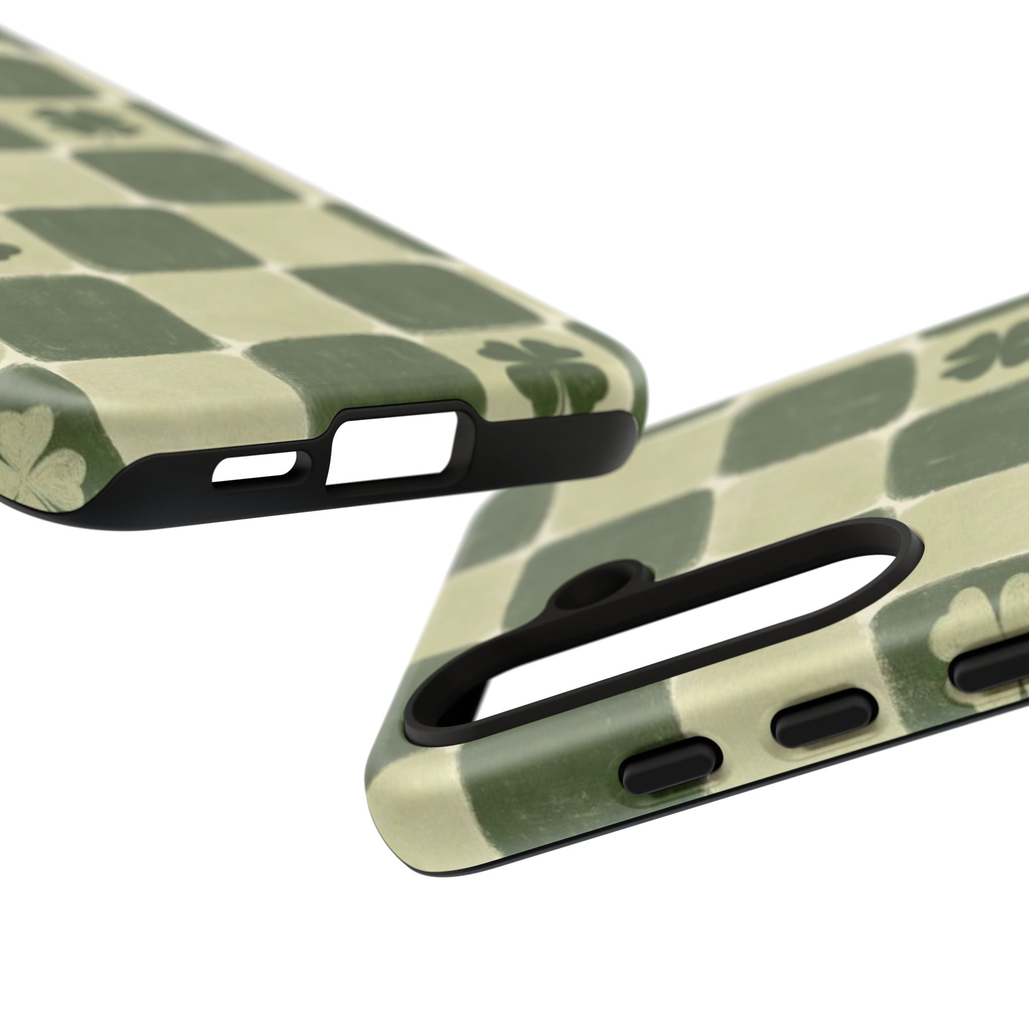 Clover Checker Tough Phone Case