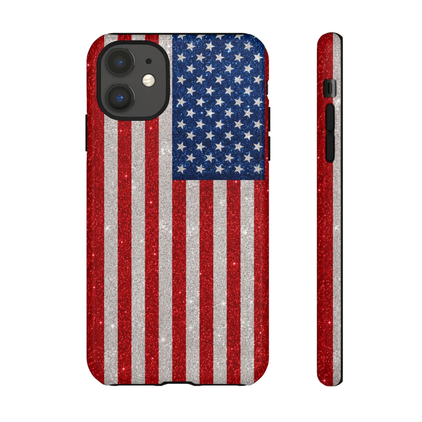 America Glitter Tough Case
