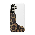 Half Cheetah Print Phone Case