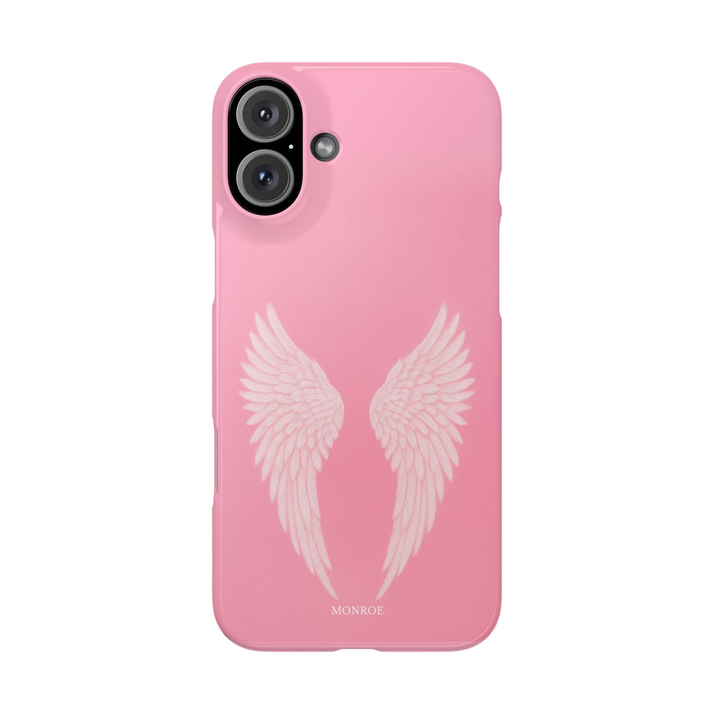 Pink Angel Wings Case