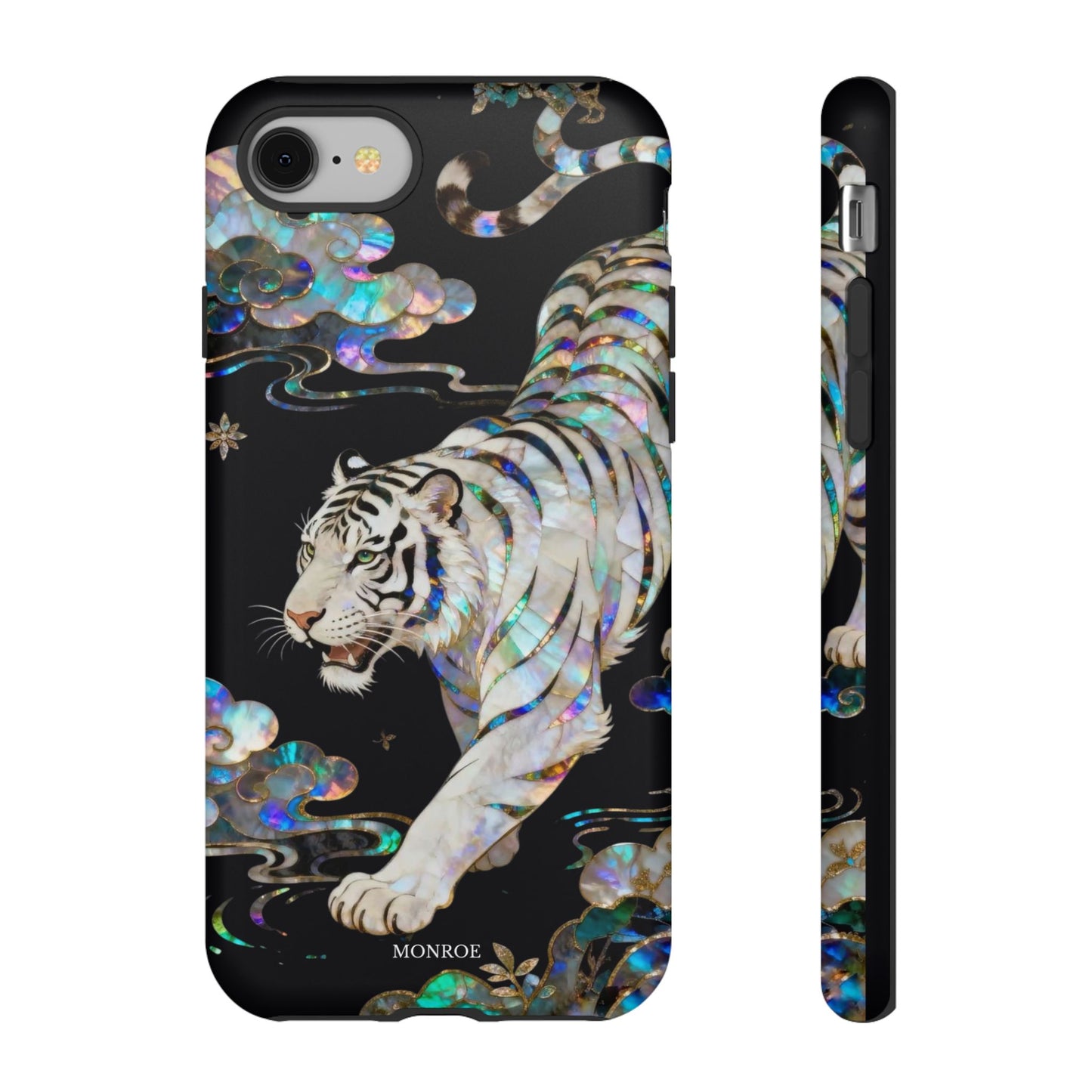 Iridescent White Tiger Tough Case