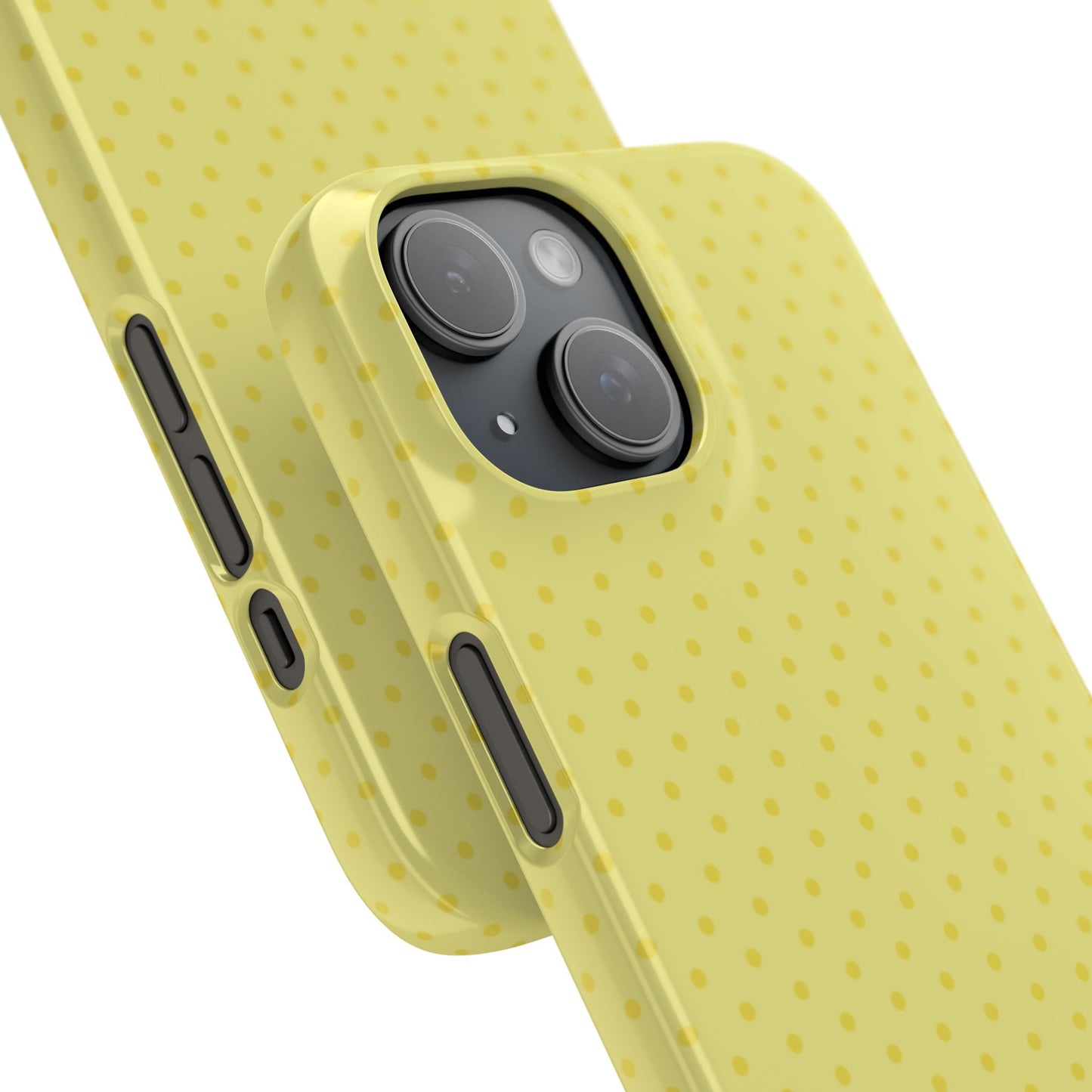 Yellow Polka Dot Snap Phone Case