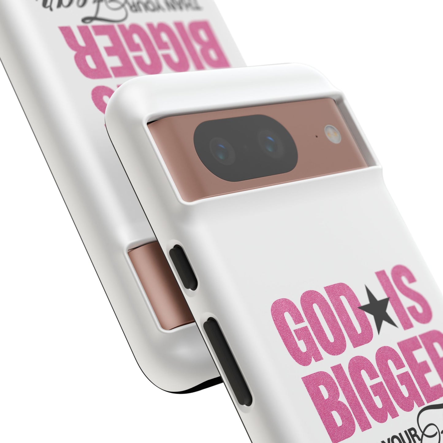 "God Is Bigger Than Your Fear" Tough Case