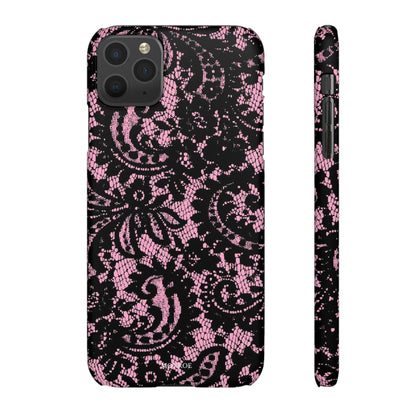 Pink Lace Pattern Case