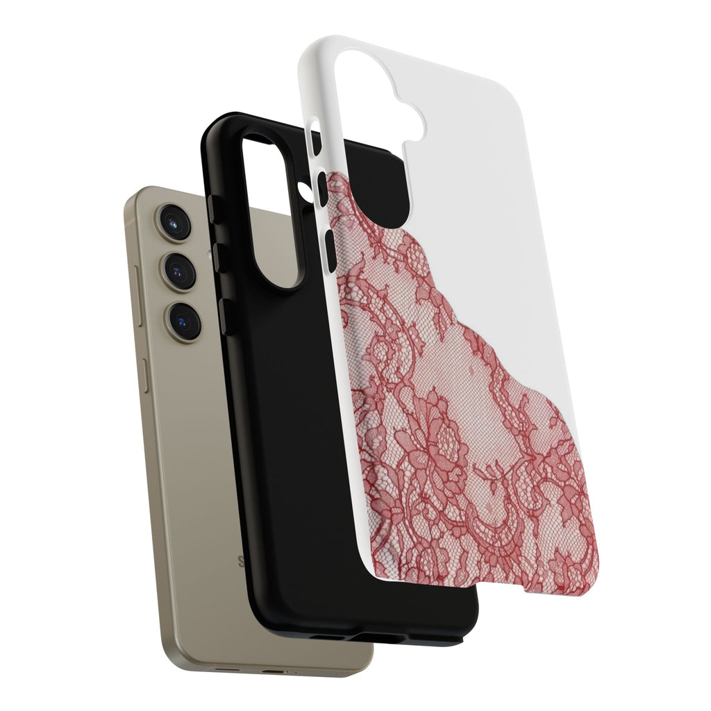 Red Lace Phone Case
