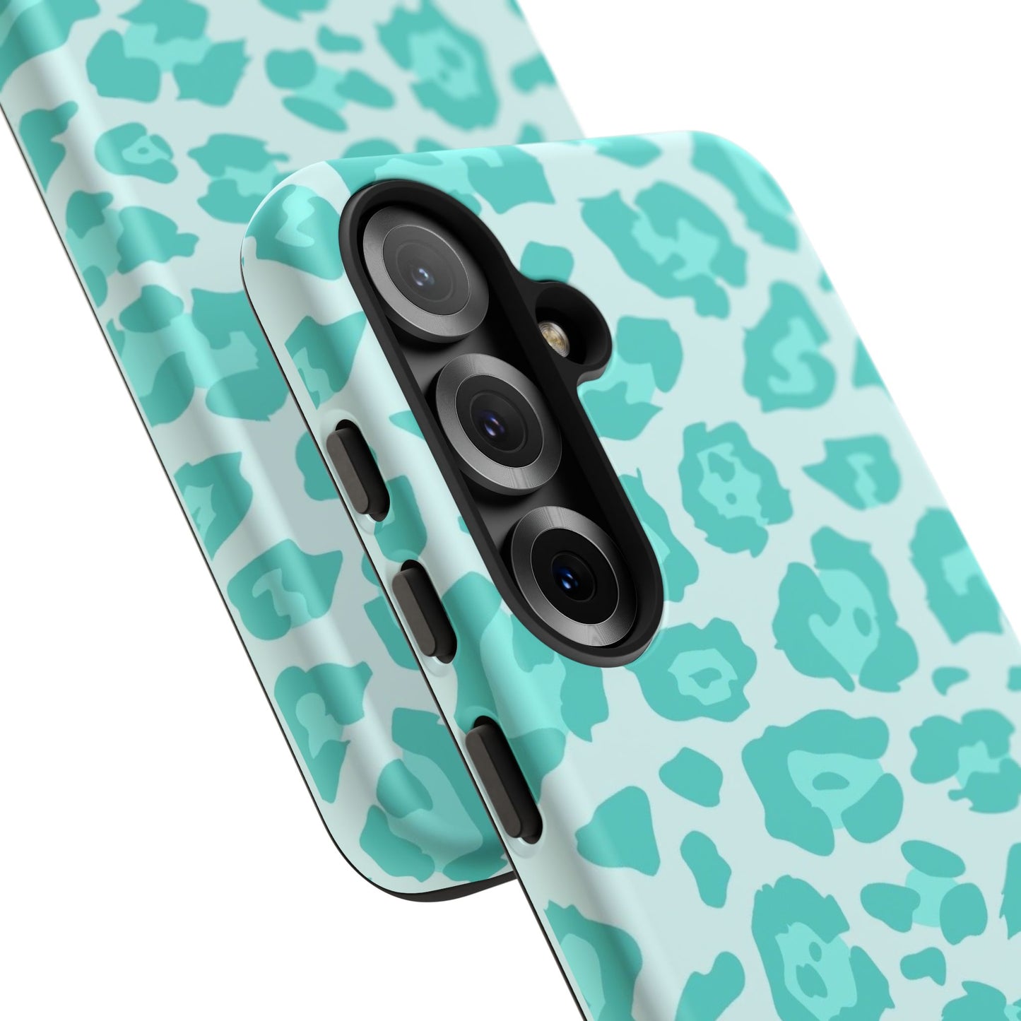 Teal Leopard Tough Case