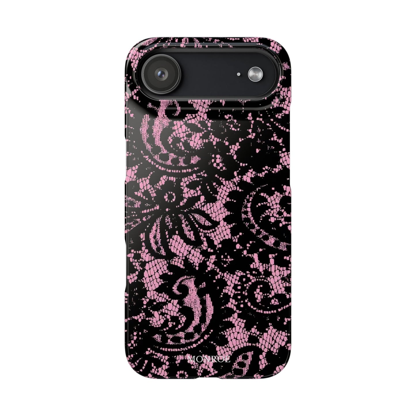 Pink Lace Pattern Case