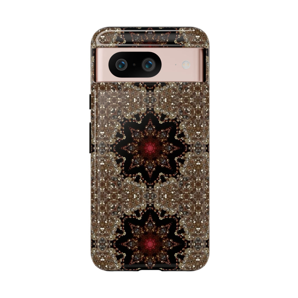 Brown Mandala Tough Protective Case