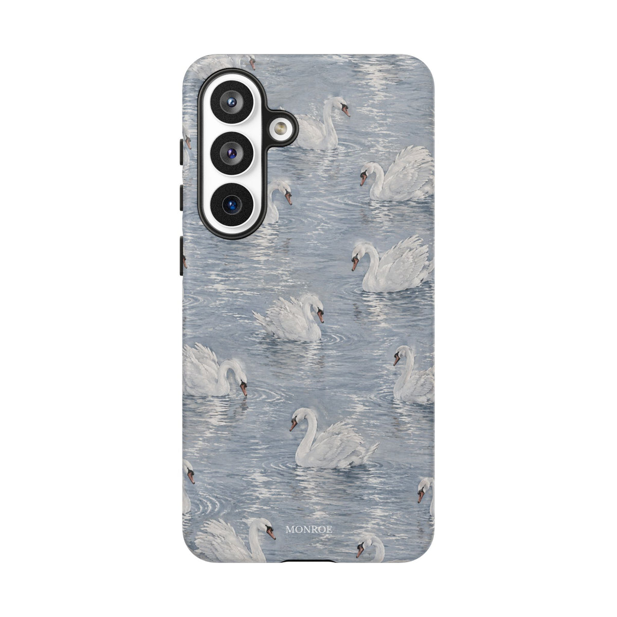 Swan Pattern Tough Case
